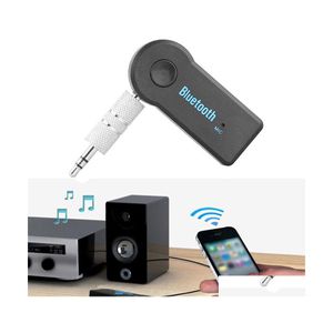 Kit de carro Bluetooth Hands Hands 3,5mm Streaming est￩reo Aux o Music Receiver Mp3 USB v4