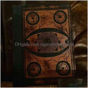 Dekorativa objekt Figurer unika 13 Ghost Black Zodiac Book Abstract Helf Decor Beautif Horror Movie Copy Books Vintage Room F OTNC9