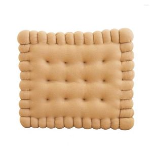 Pillow 2023 Winter Decorative Pillows For Sofa Soft Warm Cookie Shaped Mat Decoration Home Supplies Chair