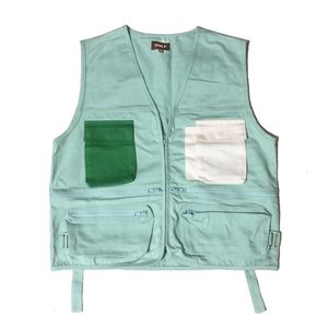 Men's Vests Men Luxury 2023 Golf pockets Le Fleur Tyler The Creator tactics Coats Jackets sleeveless Asian Size High A555 230223