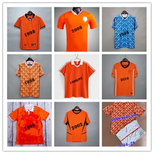 Maglia retrò Olanda 1988 Gullit casa lontano Maglie van Basten BERGKAMP V.PERSIE Koeman Maglia Olanda vintage Maglia classica