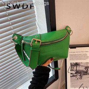 Shoulder Bags Luxury Brand Waist Bag Women Leather Fanny Pack Female Fashion Chest Bags Belt Bag Women's High Quality Shoulder Crossbody Bags 0223/23