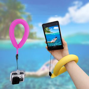 Waterdichte camera universele zwevende riemen drijfarmband float polsband voor outdoor duiken onderwatercamera iPhone-hoes anti-settling