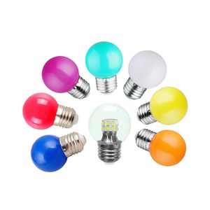 USALIGHT 1W 2W 3W 5W 7W 9W LED-Glühbirne, 3-farbig dimmbar, G45, klar, E26, E27, 360-Grad-LED-Lampe für Innen- und Heimbeleuchtung, dekorative Deckenventilator-Glühlampen, USALIGHT