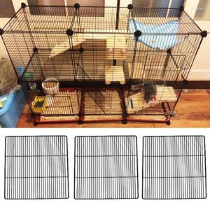 Kattbärare små husdjur penna staket gratis kombination hundar bur valp lekpen för inomhusdörrdjur