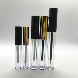 収納ボトル100pcs 2ml 4ml 5ml空のプラスチックアイライナーバイアルボトルコンテナまつけチューブマスカラ