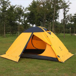 Namioty i schroniska Super Light Tent Profesjonalny wodoodporna podwójna warstwa opóźniająca silikonowa nylonowa włókno na świeżym powietrzu Kemping Ultralight Snow spódnica J230223