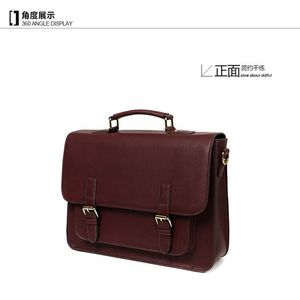 2022New Korean pu lady's bag pure color retro single-shoulder diagon A briefcase al cross portable shoulder waterproof Cambri271T