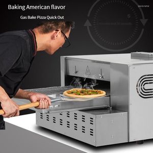 Elektrikli fırınlar 12 inç gaz zinciri pizza fırın akıllı ticari pişirme