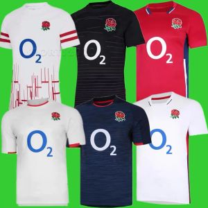 2022 2023 Englands Rugby Jerseys 21 22 23 Herrskjortor Rugby Jersey Män kvinnor