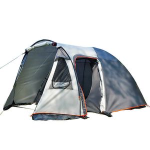 Tält och skyddsrum utomhus camping tält 34 personer camping vindtät och vattentät dublelayer camping tält är lätt att bära direkt J230223
