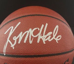 Collectable Mchale Nowitzki Adrian Dantley LILLARD Autographed Signed signatured signaturer auto Autograph Indoor/Outdoor collection sprots Basketball ball