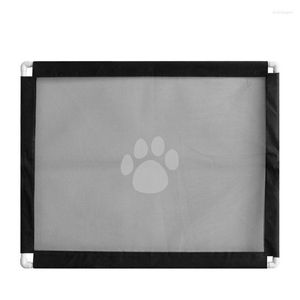 Cat Carriers Puppy Gate Mesh Door Baby Stairs Safety Magic Pet Dog Gates And Portable Fence