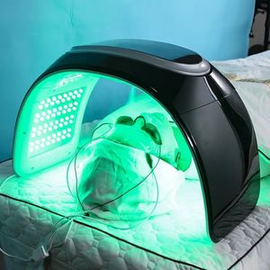 Profesyonel Cilt Bakımı PDT LED Fototerapi Işık Terapi Ekipmanı UV LightFacial Yedi Renk Yüz Işık Kapağı Cihazı