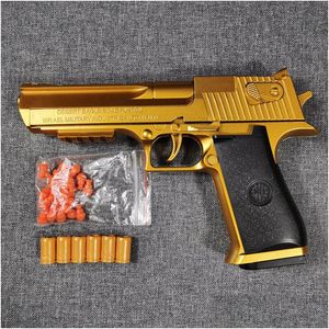 Gun Toys Desert Eagle Blowback Pistol Toy Soft Airsoft Weapon Blaster Pneumatic Handgun For Adts Kids Boys Birthday Gifts Drop Deliv Dhg2F