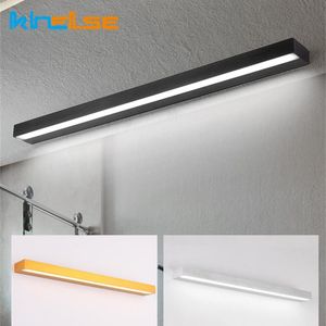 Duvar lambaları Modern LED Banyo Lambası 40-70cm Alüminyum Ayna Ön Acconce Vanity Yatak Odası Su geçirmez Montaj Işık fikstürü AC100-240V