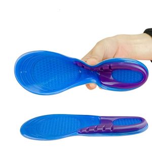 Sko delar tillbehör män kvinnor kiseldioxid gel ortic elastic insoles båge support sko pad sport löpning silikoninsulor insoler kudde 230223