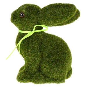 Decorazione per feste adorabile Pasqua stordita coniglietta Ative Bunny Moss per ornamenti Y2302