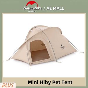 Tents and Shelters Naturehike Mini Pet Tent Outdoor Indoor Portable Warm Kennel Small Animal House Camp Waterproof Double Door Cotton Camping Tent J230223