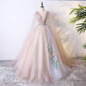 Lässige Kleider Quinceanera-Kleid mit V-Ausschnitt, Party, Abschlussball, Ballkleid, Schnürung, Damen, Übergröße, A-Linie, bodenlang, formeller Abend