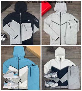 Tasarımcı Erkek Sportwear Kadın Tech Fleece Eşofman Erkek Uzun Kollu Ceket Pant Jogging Yapan Günlük Mavi Techfleece Eşofman Hoody Bayan Hoodie I7RQ