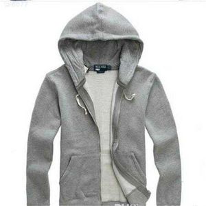 Herrjackor Polo Small Horse Hoodies Sweatshirt med en huva kofta ytterkläder mode hoodie högkvalitativ ny stil tie färghoodie