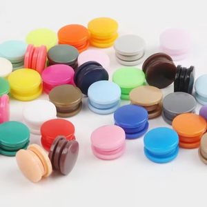 20 set di bottoni a pressione elementi di fissaggio T5 12mm rotondi in plastica accessori per cucire per indumenti per vestiti per bambini clip copripiumino copriletto pulsante