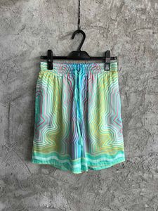 2023 Summer striped mens shorts US size highquality comfortable silk luxury designer shorts