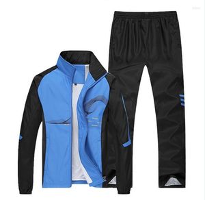 Erkek Hoodies Marka Giyim Sporting Trailtsuits Sportswear Açık havada Erkek ve Sweatshirts Erkekler Zipper 2023 Set ceket pantolonları 5xl