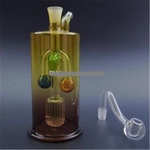 Hopahs glasrör glasbubbler oljerigg glas bongs körsbär j46-10mm