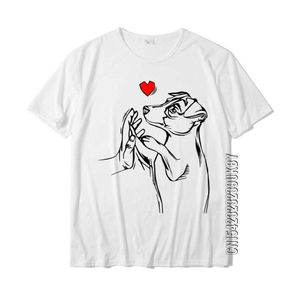 Herr t-shirts jack russell terrier älskar söt hund mamma roliga flickor gåva tröja t shirt toppar skjorta märke bomull 3d tryckt födelsedag män 022223h