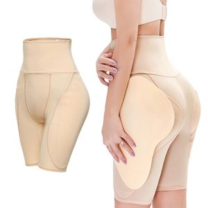 Kadın şekillendiriciler sahte popo push yukarı kadın kalça dolgu külot bel eğitmeni shapewear kalça geliştirici uyluk düzeltici kalça pedi gövde şort 230223