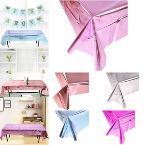 Table Cloth Disposable Party Rectangular Tablecloth For Wedding Birthday Christmas Waterproof Cover Home Decoration