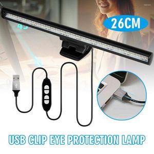 Table Lamps Arrival USB Clip-on Computer Monitor Light Bar Portable Adjustable Brightness LED Eye-Caring Reading Lamp