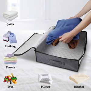 Depolama torbaları giysiler, kıyafetleri organize etmek için yatak kaplarının altında katlanabilir battaniye örgütler organizasyon