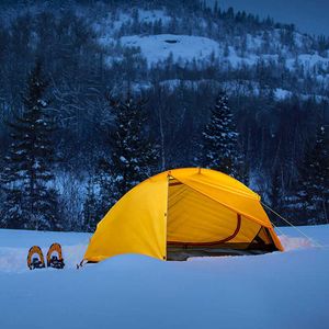 Tendas e abrigos tenda de acampamento ultraleve à prova de caminhada ao ar livre à prova d'água para caçar caminhadas de mochila de mochila tendas de glamping j230223