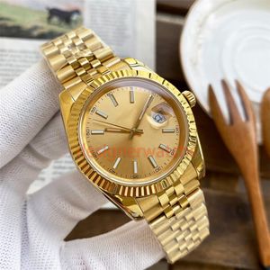 relógio masculino movimento automático de designer simples para mulheres SIZE41MM36MM31MM fivela clássica de aço inoxidável pode ser adicionada com relógios de vidro de safira à prova d'água