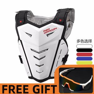 Motorcycle Armor Vest Chest Body Protectors Back Protector Portable Skateboard Cycling Motocross Armored Jacket Protective Gear