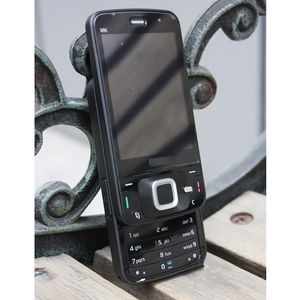 Telefones celulares reformados Nokia n96 8G Mem￳ria 3G WCDMA Slide Phone Music Music Multiling With Box