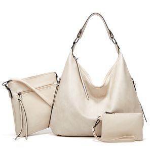 Hbp moda çanta büyük kapasiteli kadın çanta üç parçalı tasarım tote çanta
