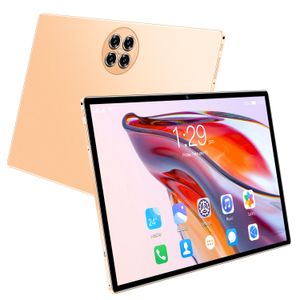 Tienkim Tablet PCデュアルSIMカード8000MAHロングラストバッテリー寿命ROM 512GBコンピューターAndroid 12.0 MTK 3G 4G