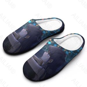 Slippers Komi Shouko (3) Sandals Plush Casual Keep Warm Shoes Thermal Mens Womens Slipper WinterCottonHome Outdoor