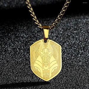 Pendant Necklaces CHENGXUN Ancient Egyptian God Of Death Osiris Necklace For Women Men Afterlife Charm Neck Chain Amulet Talisman Jewelry