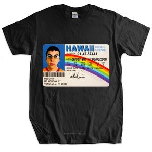 Mclovin ID Card Superbad Geek Men's Cotton hasbulla t shirt - Cool Summer Tee for Teens (230223)