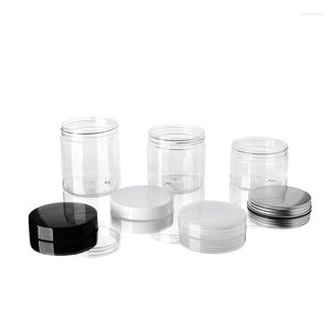 Storage Bottles Wholesale 400g 400ml Clear Plastic Jar And Lids Empty Food Containers Makeup Box Travel Bottle Facial Mask Container