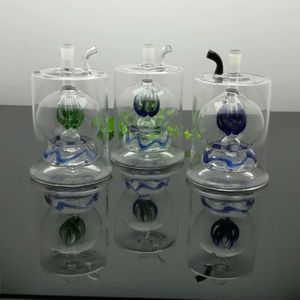 2023 Big belly color ball filter cigarette pot Glass Bongs Glass Smoking Pipe Water Pipes Oil Rig Glass Bowls Oil Burner