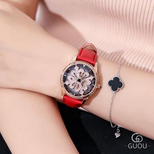 Wristwatches Douyin With The Fashion Atmosphere Joker Belt Lady Quartz Watch
