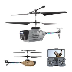 2023 Ny KY202 Helikopter Drone med 4K HD Single Camera Hinder Undvikande Intelligent Hover RC Toys Helicopter Drones