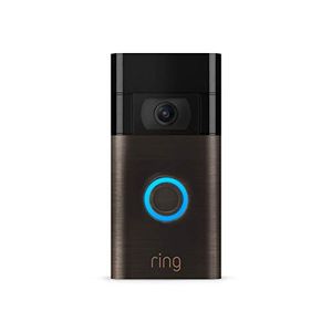 Ring Videot￼rklingel 1080p HD -Elektronikvideo, verbesserte Bewegungserkennung, einfache Installation