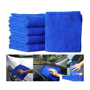 Ręcznik Wysokiej jakości domowy ogród mikrofibru sprzątanie samochodu miękkie tkaniny praśka 30x30 cm